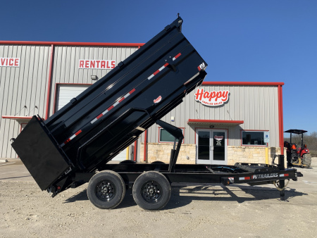 New 2026 PJ 83"x14' BP Tandem Axle Low Pro High Side Dump w/ 48" Sides – DM