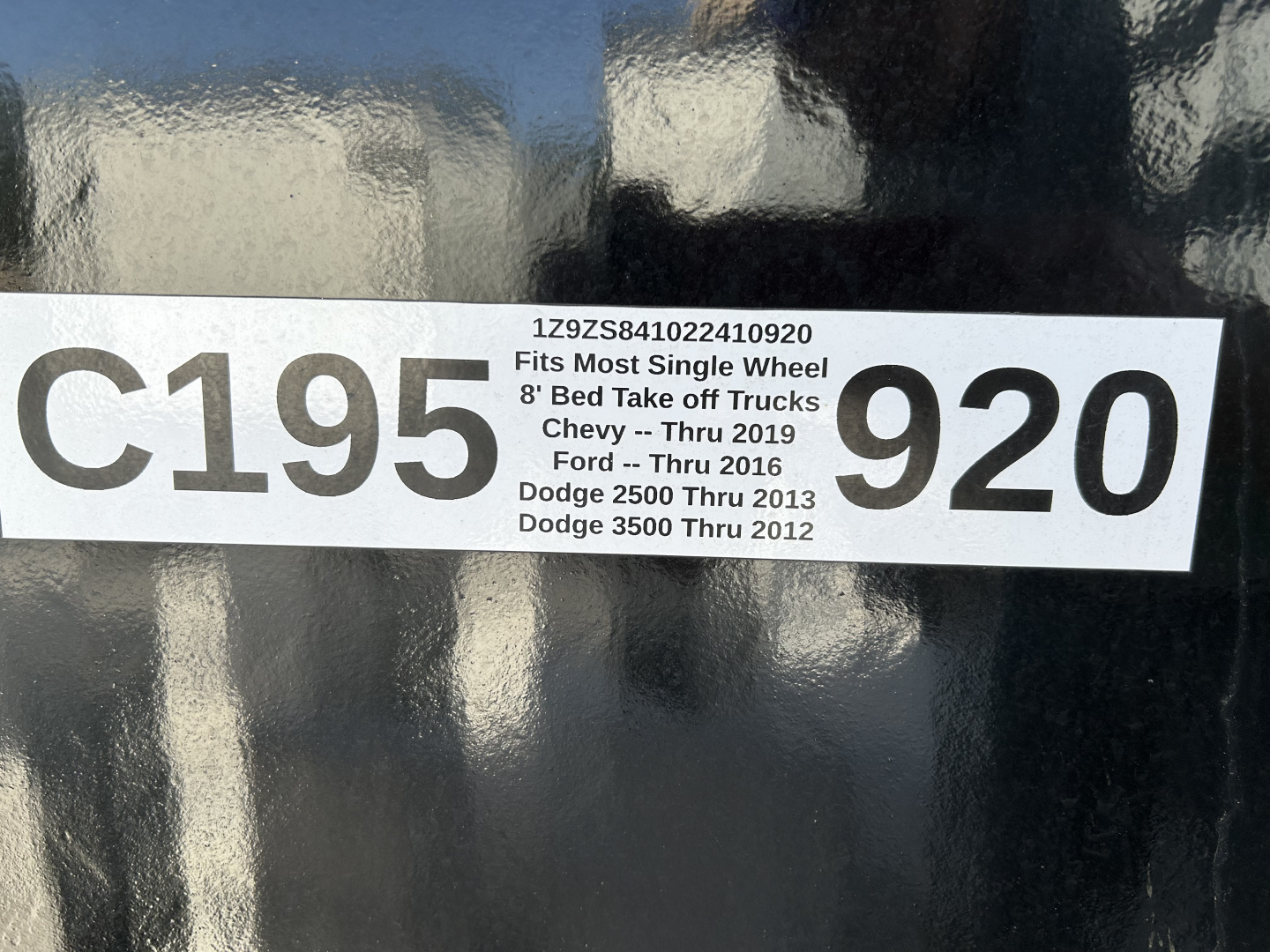 New 2025 Zimmerman 3000 XL 84 X 102 Truck Bed