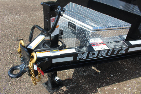 New 2026 Moritz 6' 10" x 12' Heavy Commercial DLH Series Dump Trailer - 14000# GVW