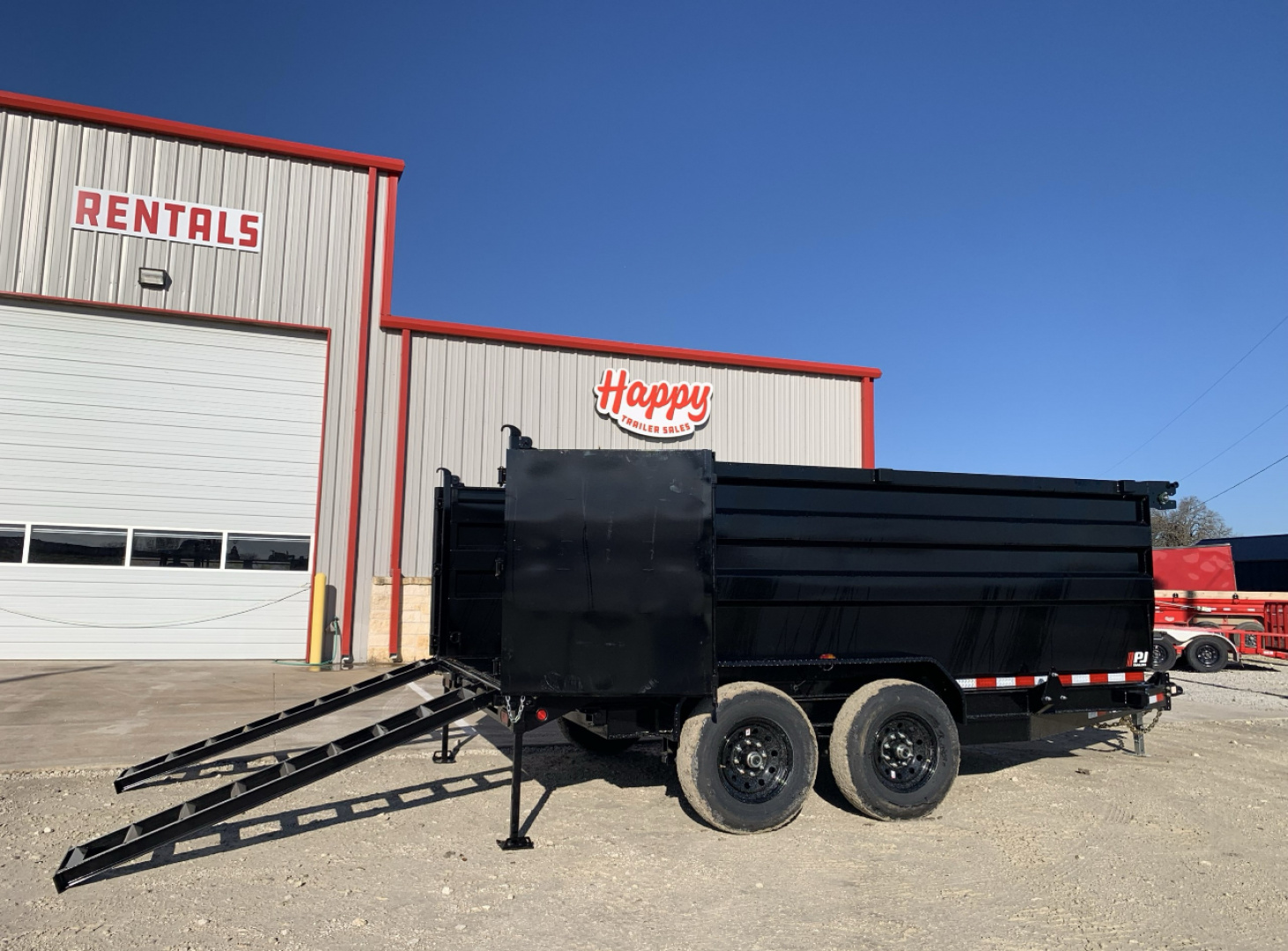 New 2026 PJ 83"x14' BP Tandem Axle Dump w/ 48" Sides – D7