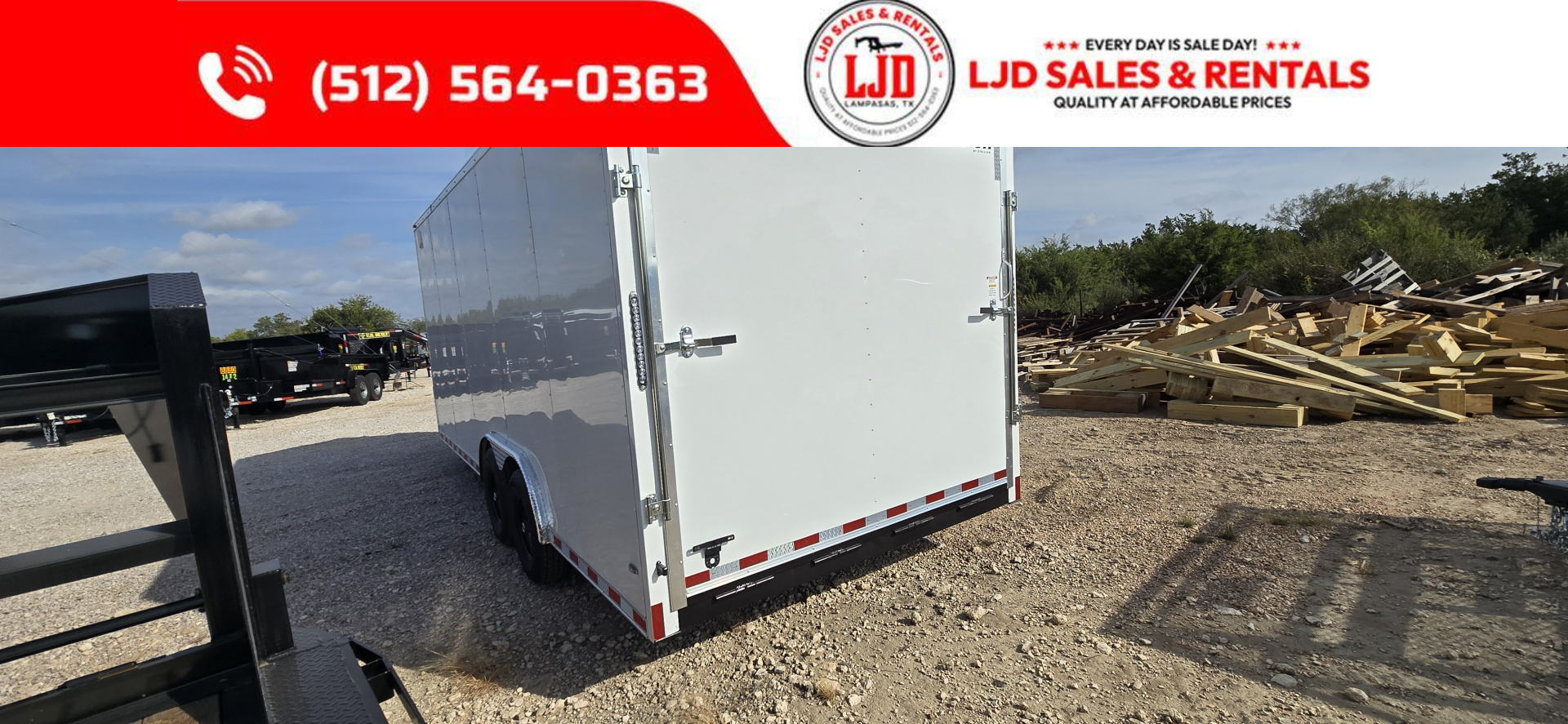 New 2026 Stallion - 8'5" X 20' X 7'2" - Cargo / Enclosed Trailer