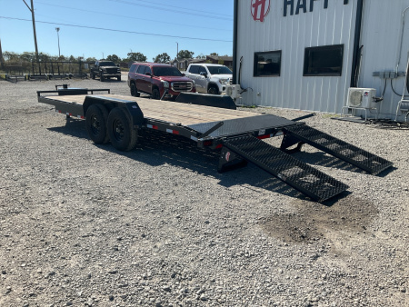 Used 2022 Lamar Trailers 83"x22' Equipment Hauler
