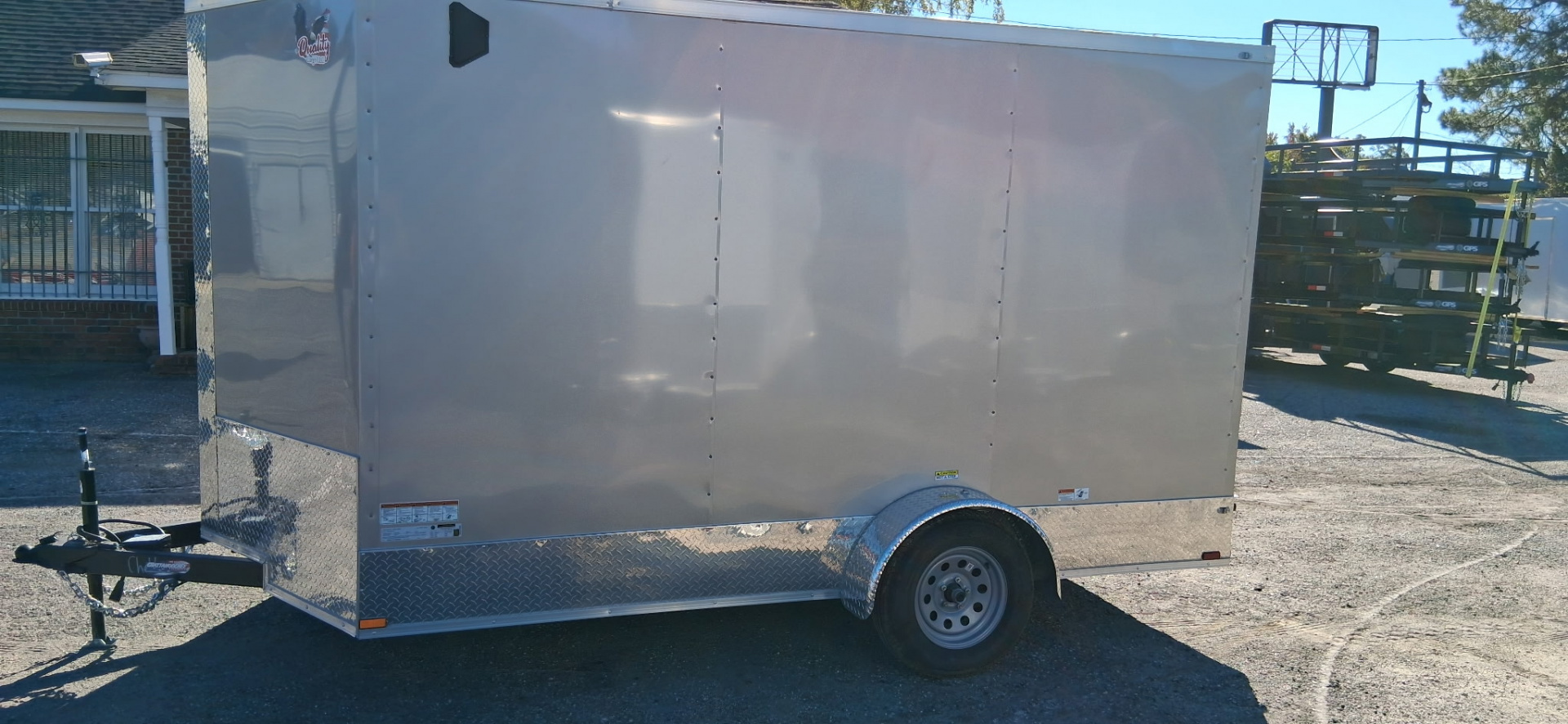 New 2026 Quality Cargo 7X12SA Enclosed Cargo Trailer