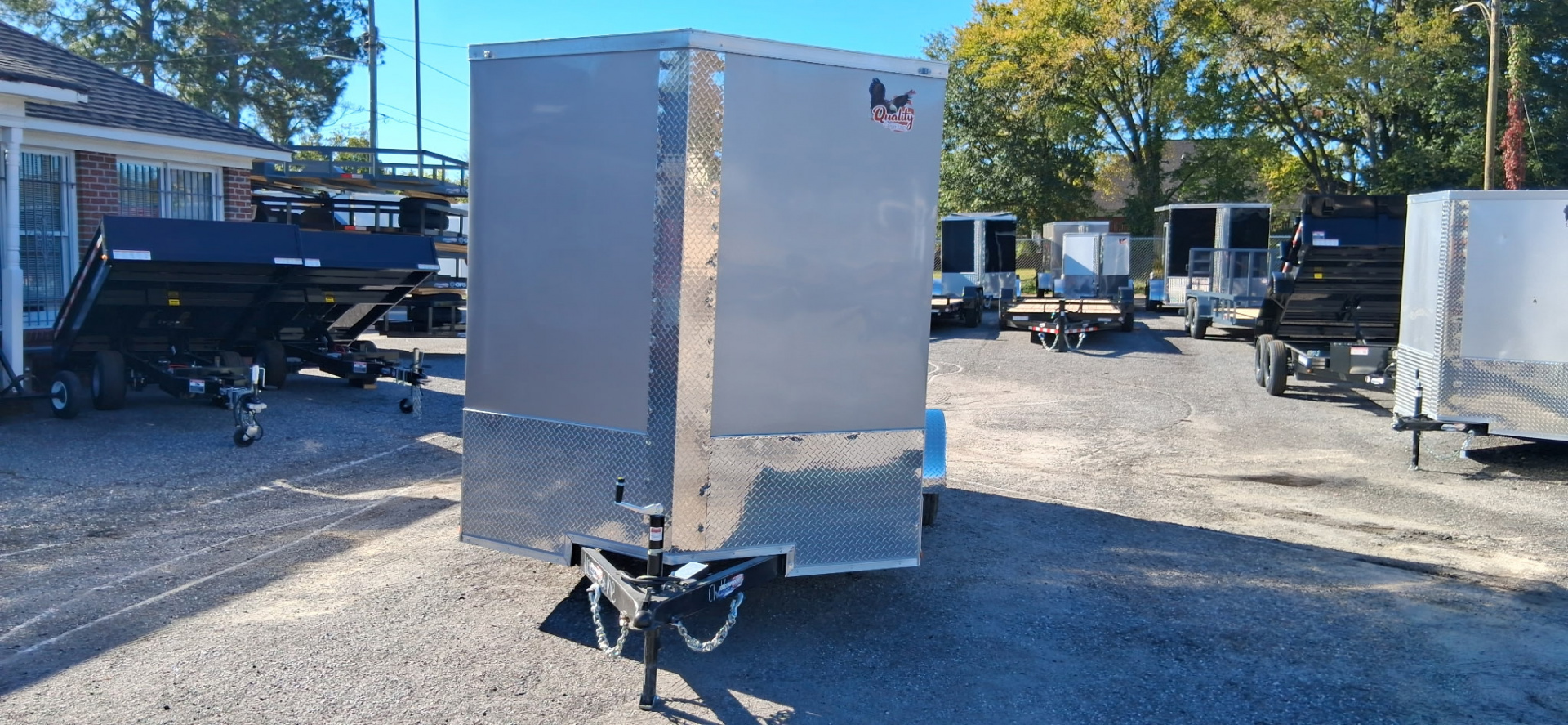 New 2026 Quality Cargo 7X12SA Enclosed Cargo Trailer