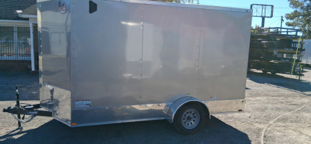 New 2026 Quality Cargo 7X12SA Enclosed Cargo Trailer