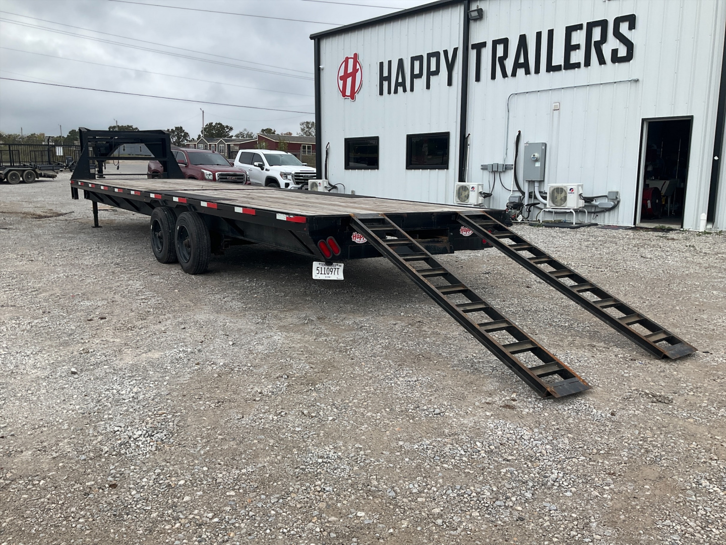 Used 2023 Road Dog Trailers 32GN Flatbed Trailer