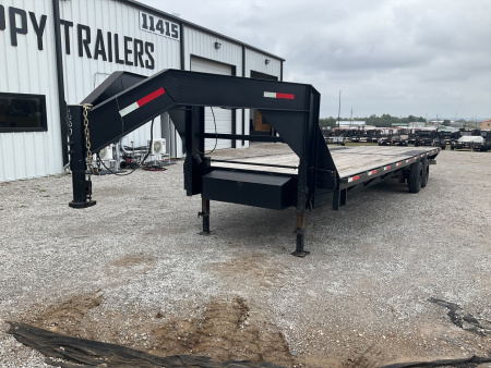 Used 2023 Road Dog Trailers 32GN Flatbed Trailer