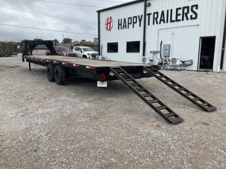 Used 2023 Road Dog Trailers 32GN Flatbed Trailer