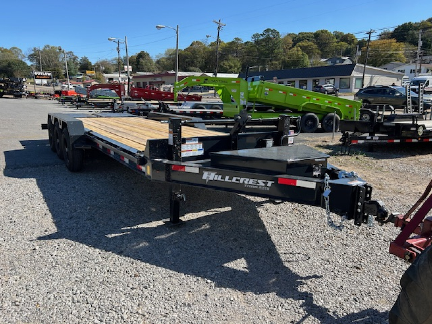 New 2026 Hillcrest Trailers 19+3 21k Equipment Trailer