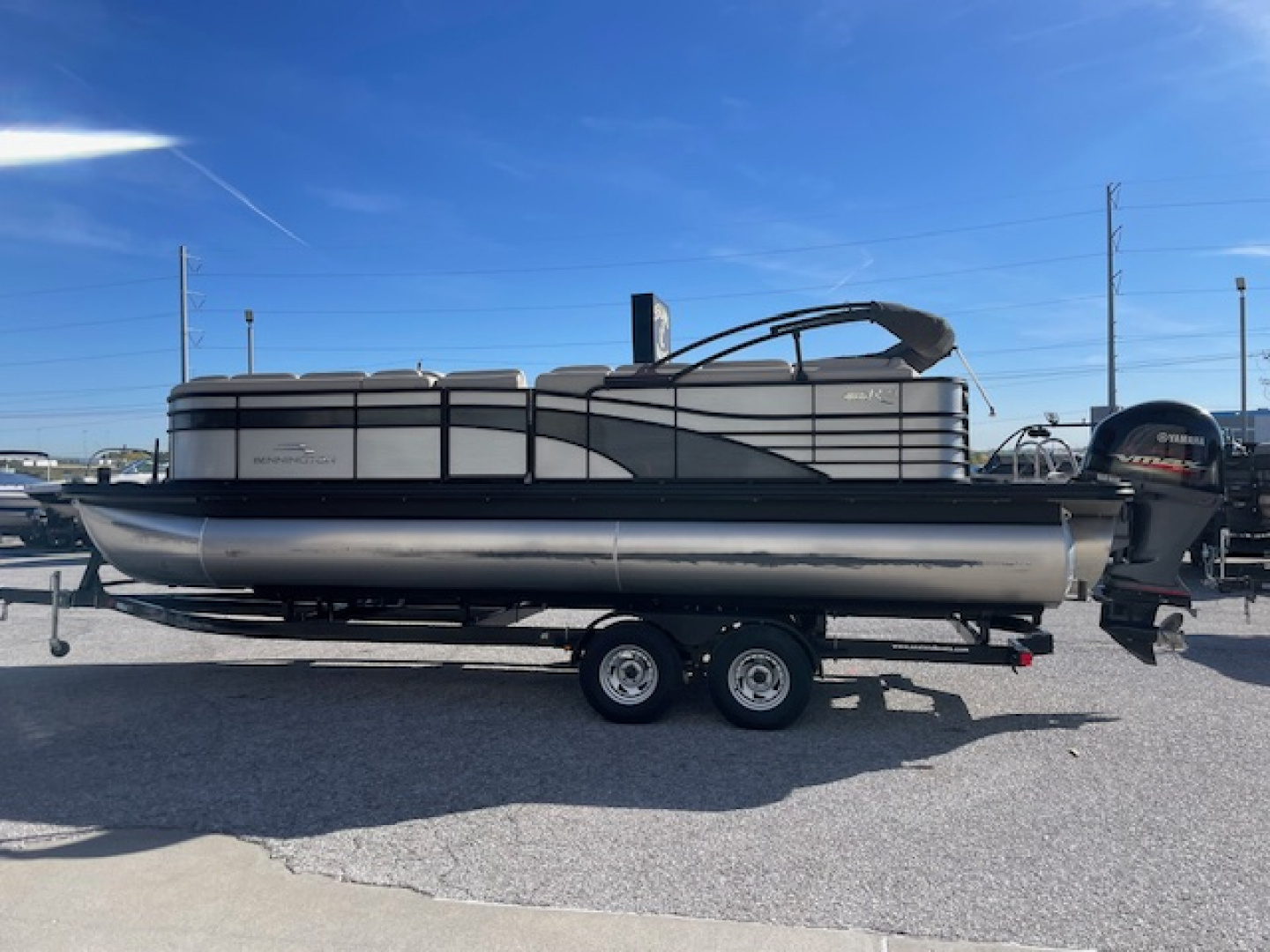 Used 2019 Bennington 2350 RCL Tritoon Pontoon Boat
