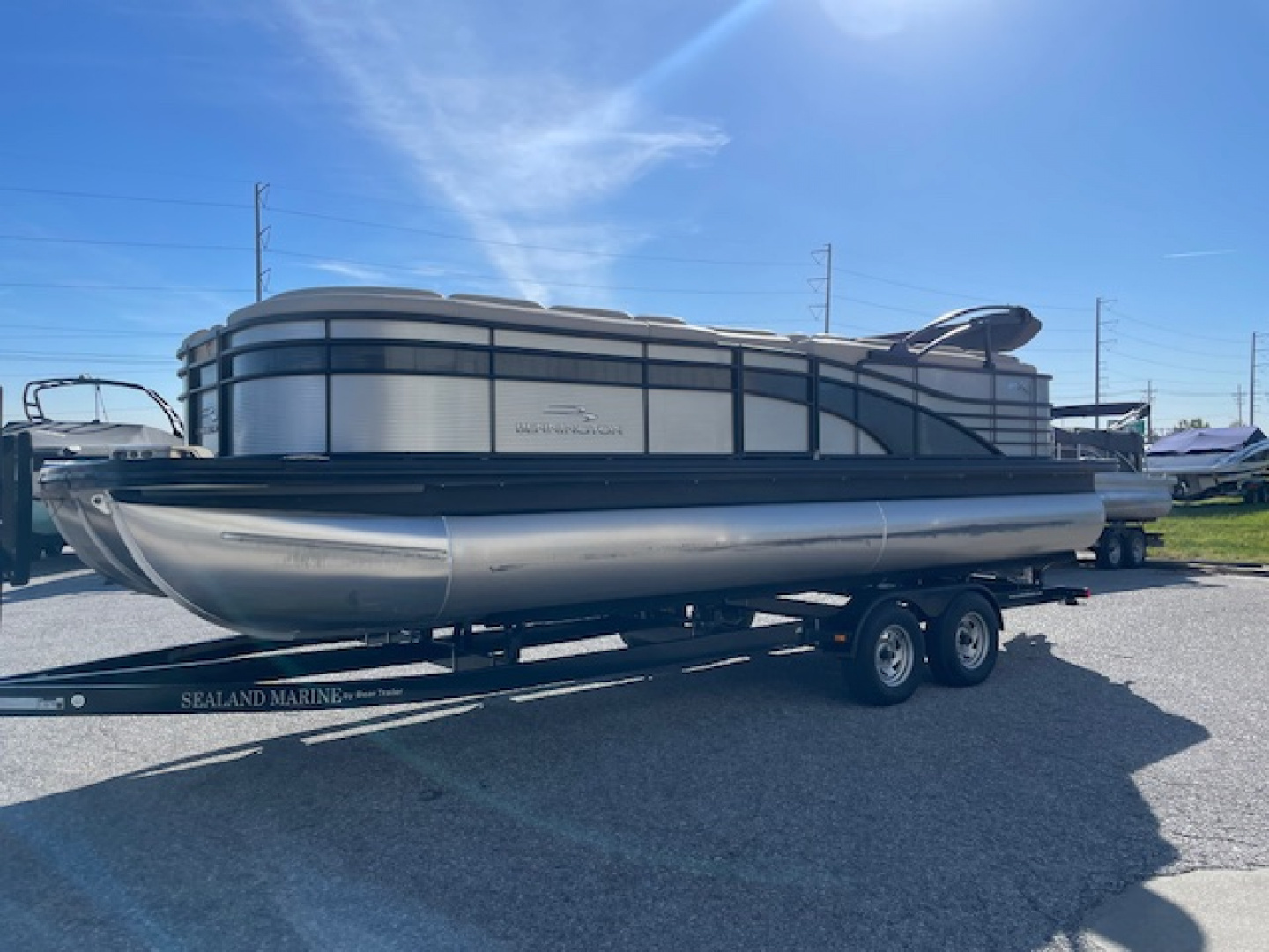 Used 2019 Bennington 2350 RCL Tritoon Pontoon Boat