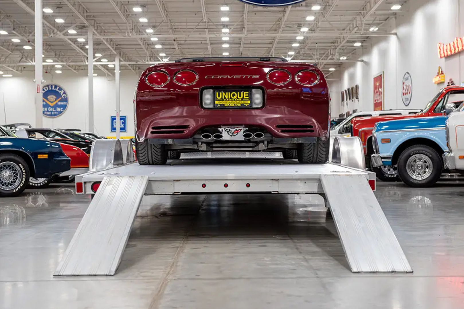 New 2026 Aluma 8218LP-TILT Car Hauler / 82" WIDE X 18' LONG / LP PROFILE CAR TILT WITH RAMPS