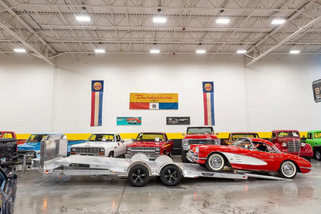 New 2026 Aluma 8218LP-TILT Car Hauler / 82" WIDE X 18' LONG / LP PROFILE CAR TILT WITH RAMPS