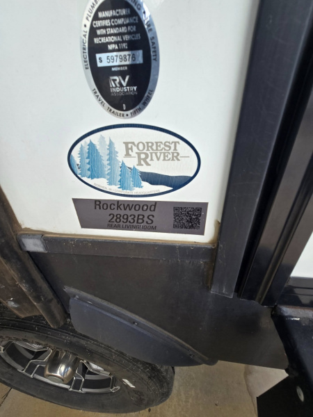 Used 2021 Palomino Rockwood 2893BS Fifth Wheel