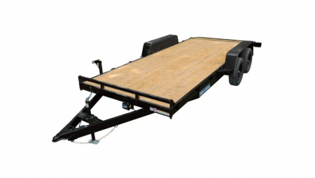 New 2026 Triple Crown Trailers CHWF7X187K 7 X 18' Tandem Axle Wood Deck Car Hauler