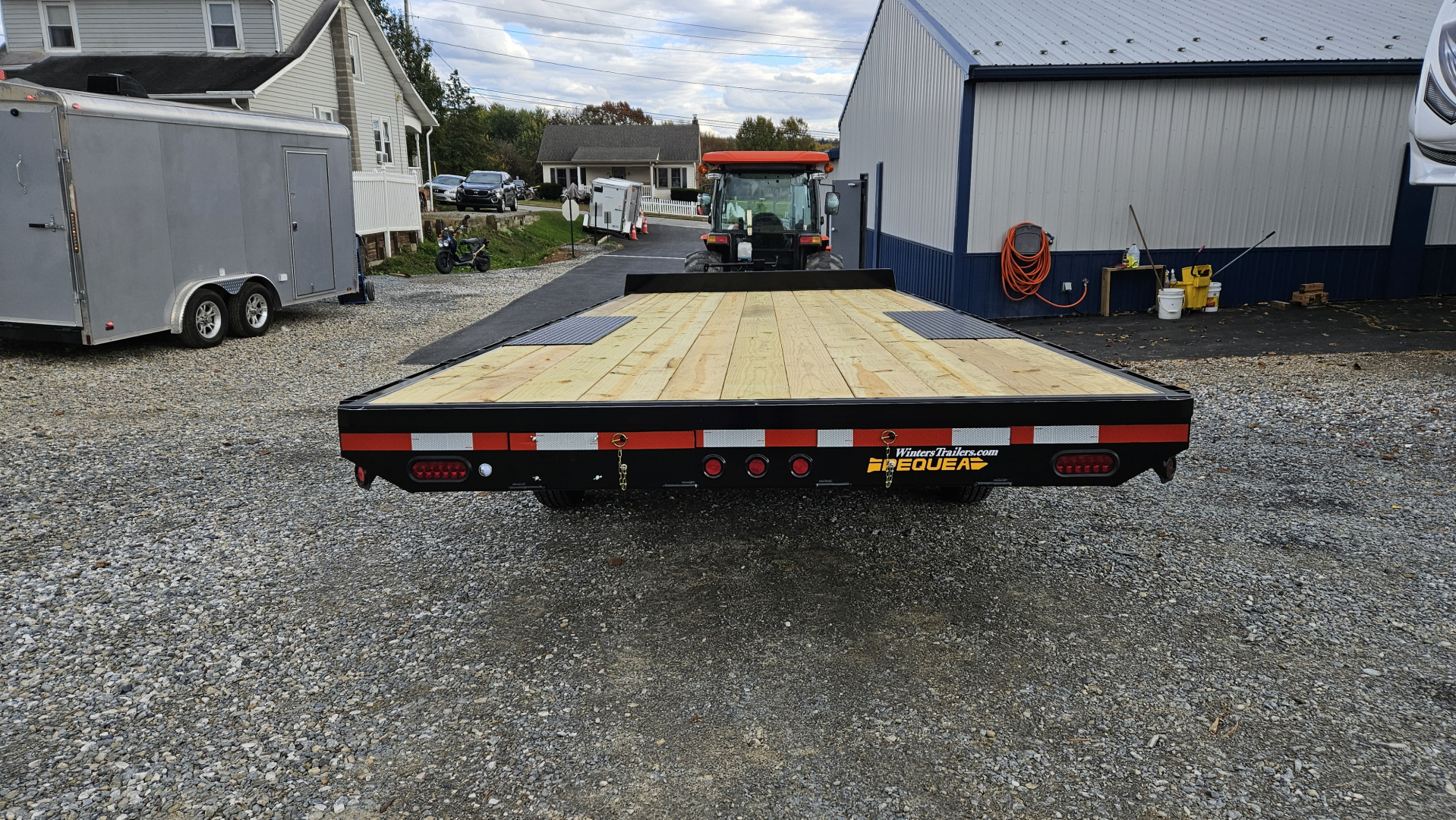 New 2025 Pequea Trailers HD DECKOVER 20' FLAT Deckover Trailer