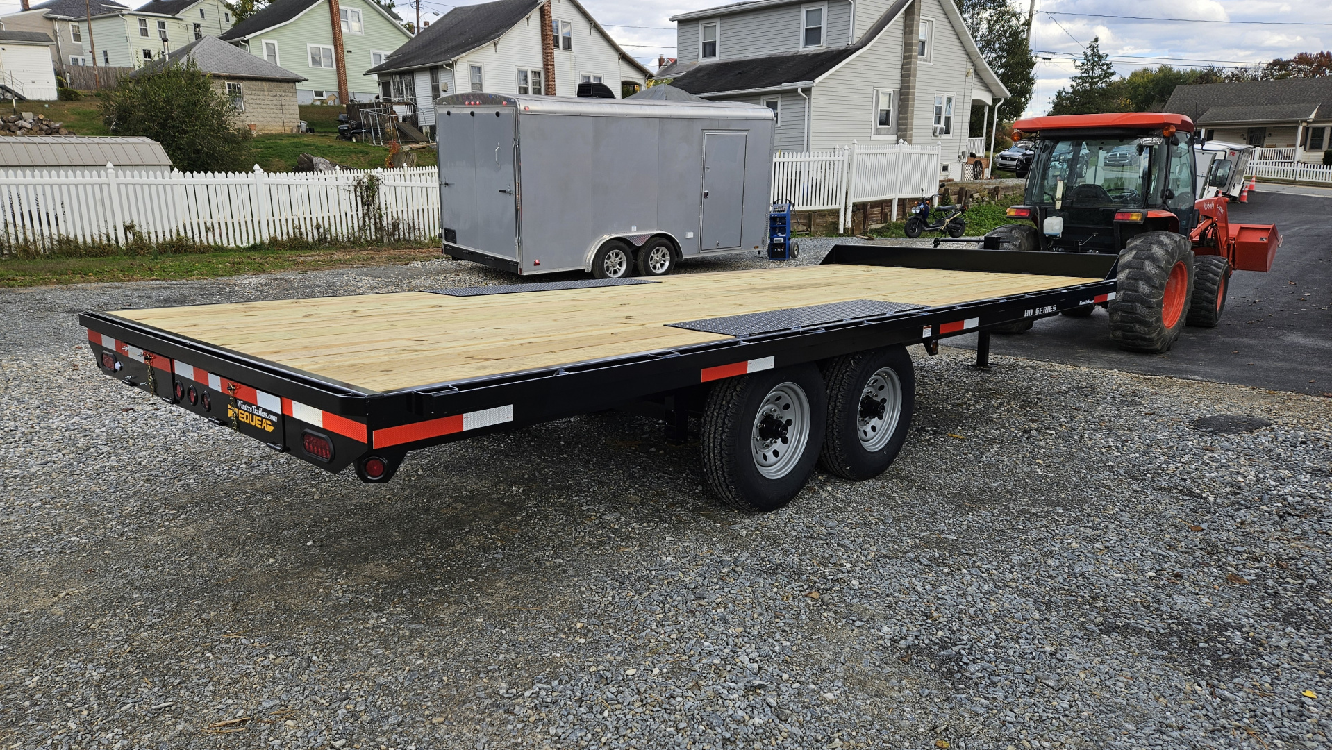New 2025 Pequea Trailers HD DECKOVER 20' FLAT Deckover Trailer