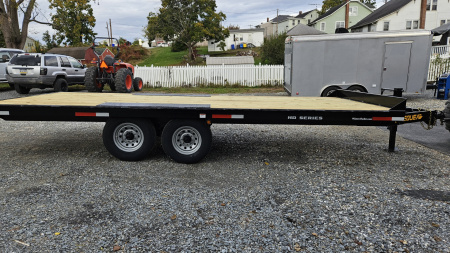 New 2025 Pequea Trailers HD DECKOVER 20' FLAT Deckover Trailer