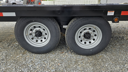 New 2025 Pequea Trailers HD DECKOVER 20' FLAT Deckover Trailer