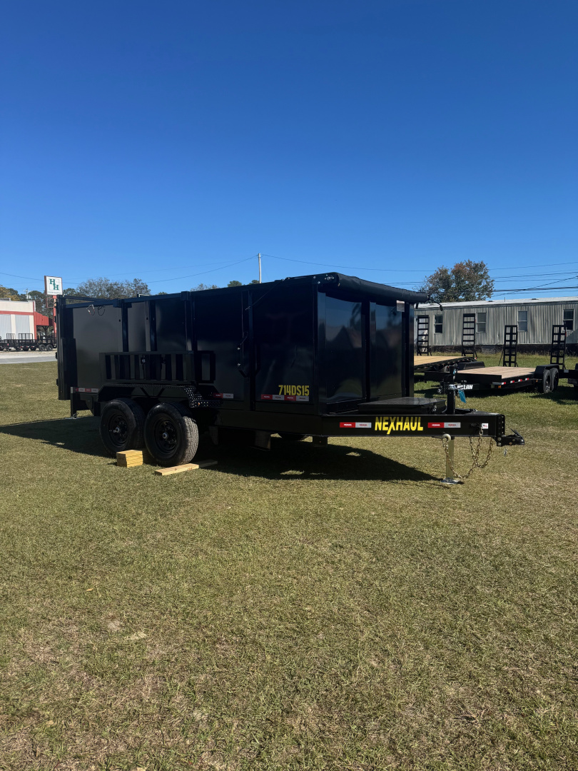 New 2026 Nexhaul N14TAD/4'WALL Dump Trailer