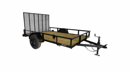 New 2026 Triple Crown Trailers U6X14S14O 6 X 14' Single Axle Utility Trailer