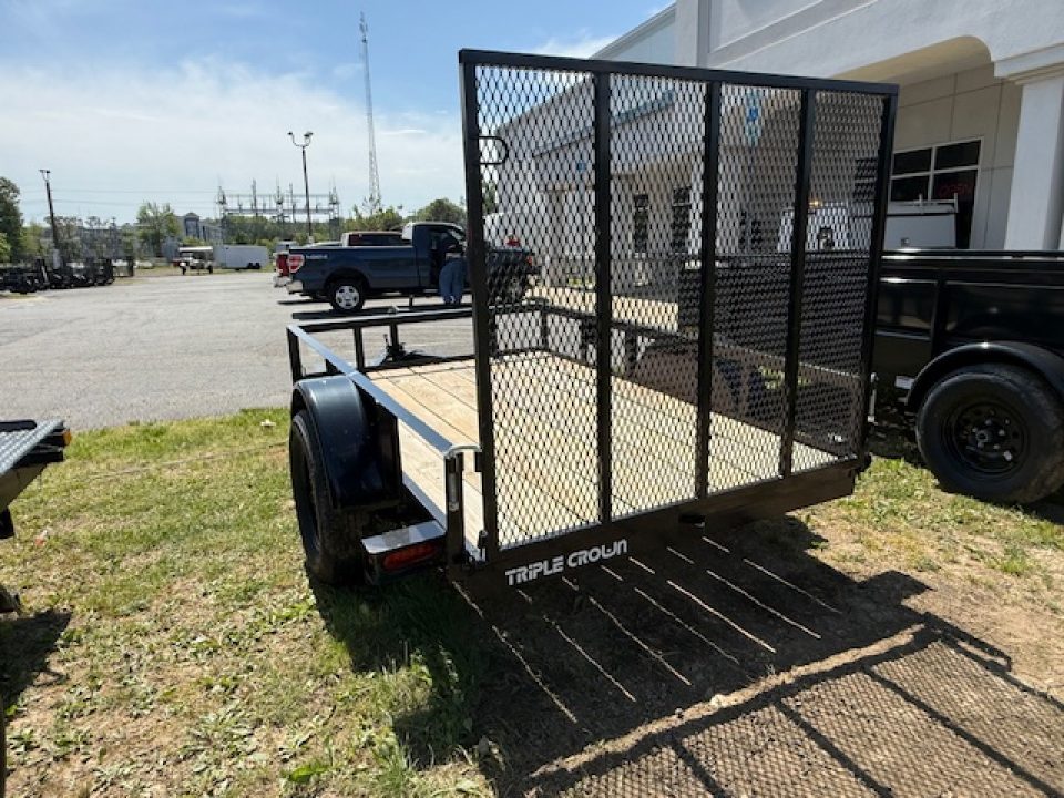 New 2026 Triple Crown Trailers U5X8S14O 5 X 8' Single Axle Utility Trailer