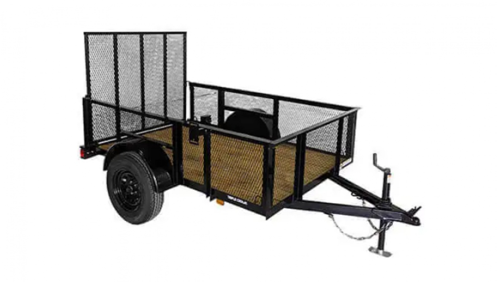 New 2026 Triple Crown Trailers U6X10S24M 6 x 10' Single Axle High Side Utility Trailer