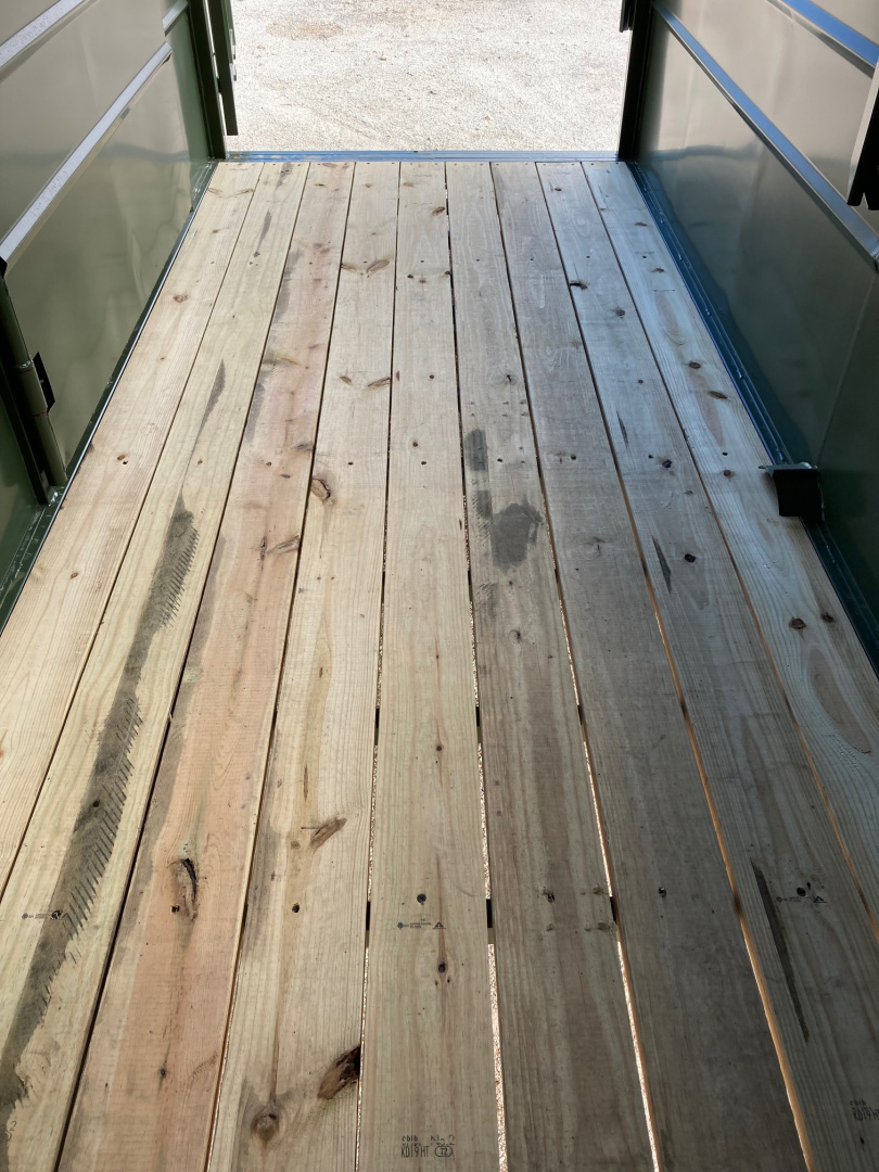 New 2026 Delco Bumper Pull 6' X 16' Stock Trailer