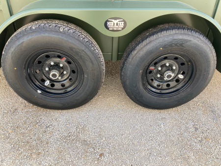 New 2026 Delco Bumper Pull 6' X 16' Stock Trailer