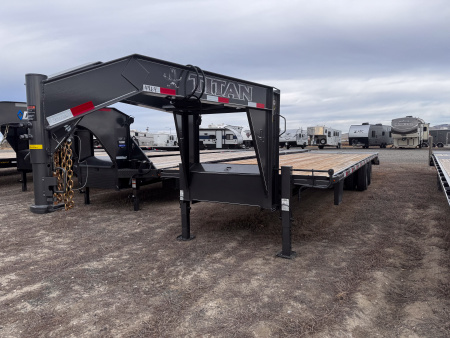 New 2025 Titan Trailer 32' WIDE GLIDE TANDEM DUAL / 10K AXLES