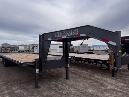 New 2025 Titan Trailer 32' WIDE GLIDE TANDEM DUAL / 10K AXLES