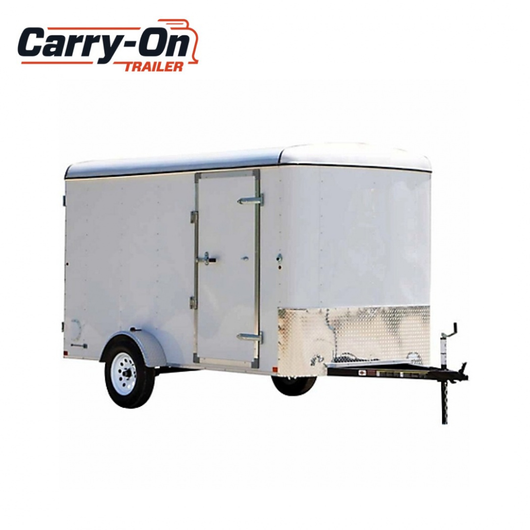 New 2024 Carry-On 6X12CGR 6 X 12' Single Axle Cargo / Enclosed Trailer