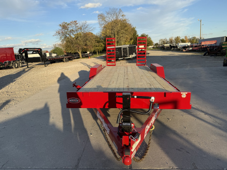 New 2026 LIBERTY EQUIPMENT LE14K83X18+2C6S 83X20 TA (GVW:14000) PATRIOT RED W/ STAND UP RAMPS