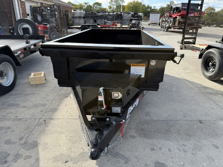 New 2026 LIBERTY DUMP TRAILER LD5K60X10C5 60X10 SA (GVW:5000) MIDNIGHT BLACK