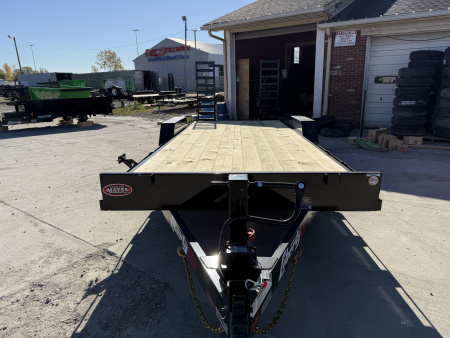 New 2026 LIBERTY EQUIPMENT LE14K83X18+2C6S 83X20 TA (GVW:14000) MIDNIGHT BLACK W/ STAND UP RAMPS