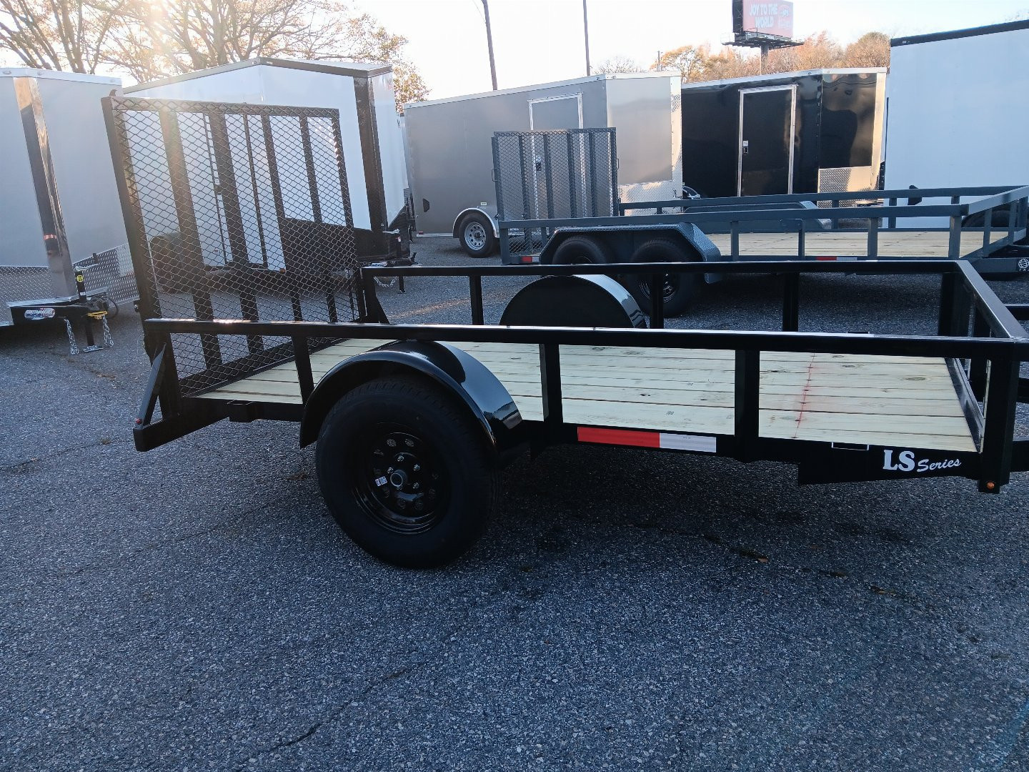 New 2025 ANDERSON MANUFACTURING LS 5X10SA Utility Trailer