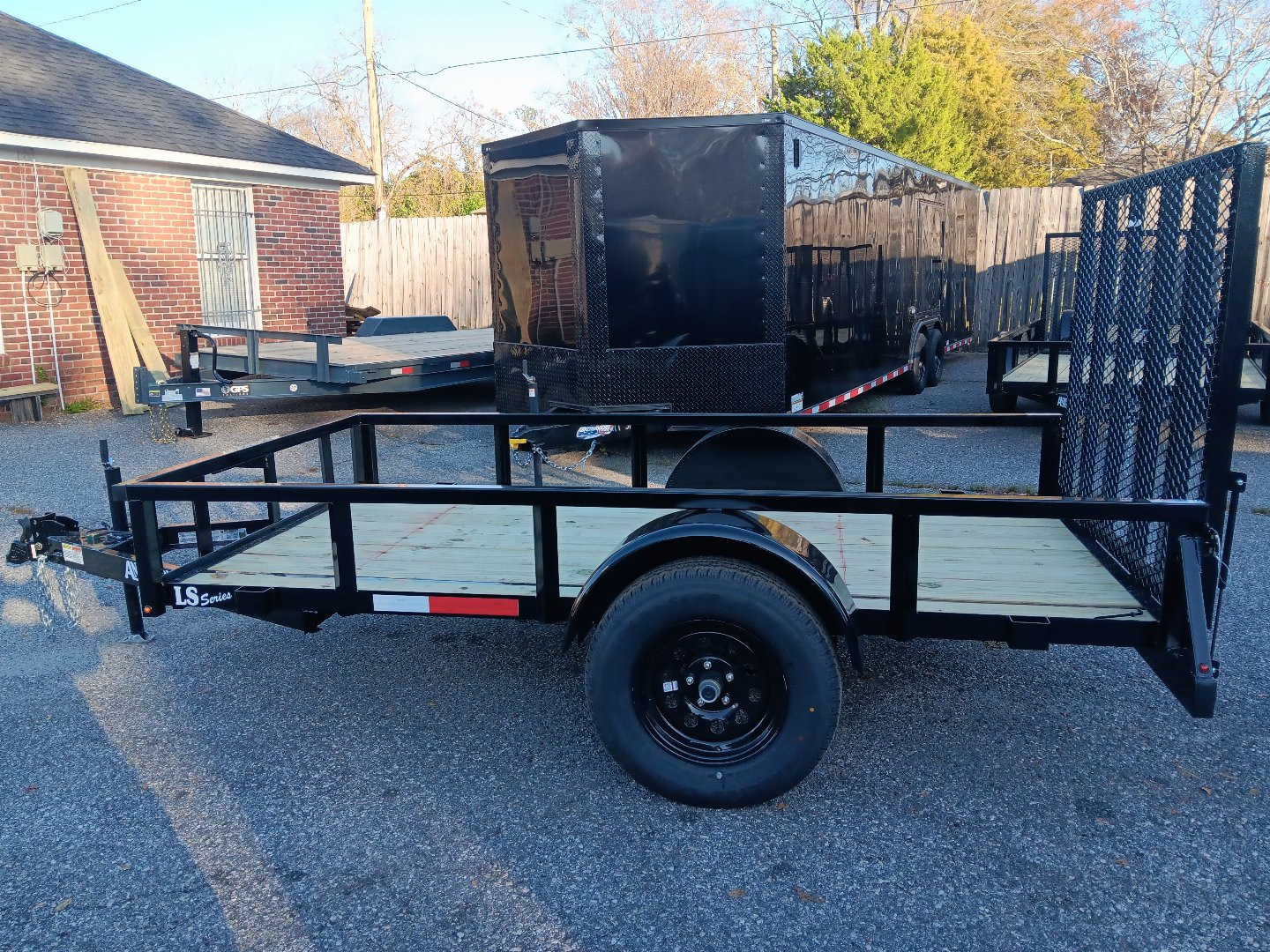 New 2025 ANDERSON MANUFACTURING LS 5X10SA Utility Trailer