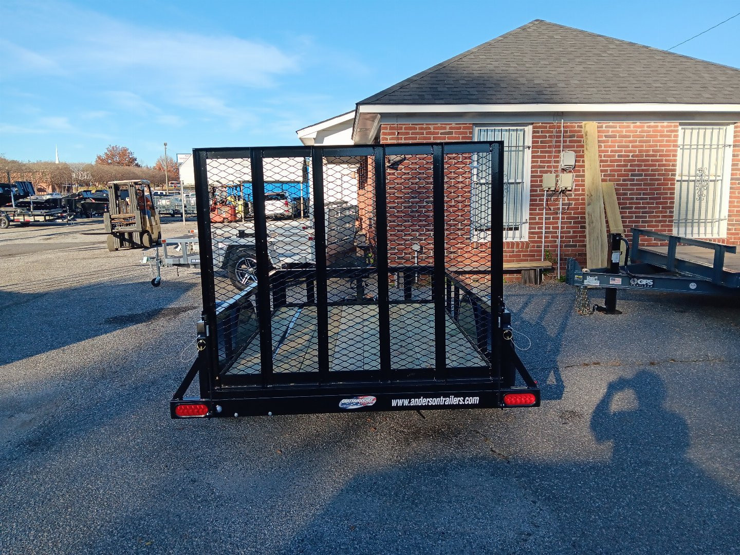 New 2025 ANDERSON MANUFACTURING LS 5X8SA Utility Trailer