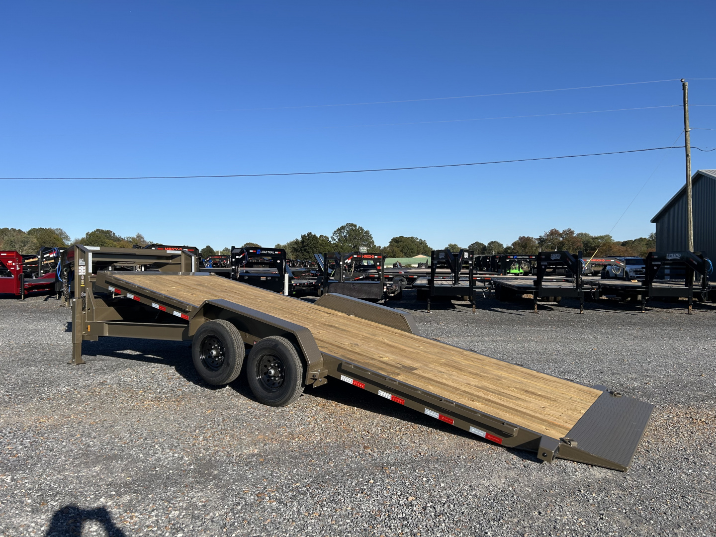 New 2026 Load Trail 83"X24' 14K Gooseneck Rapid Tilt Trailer