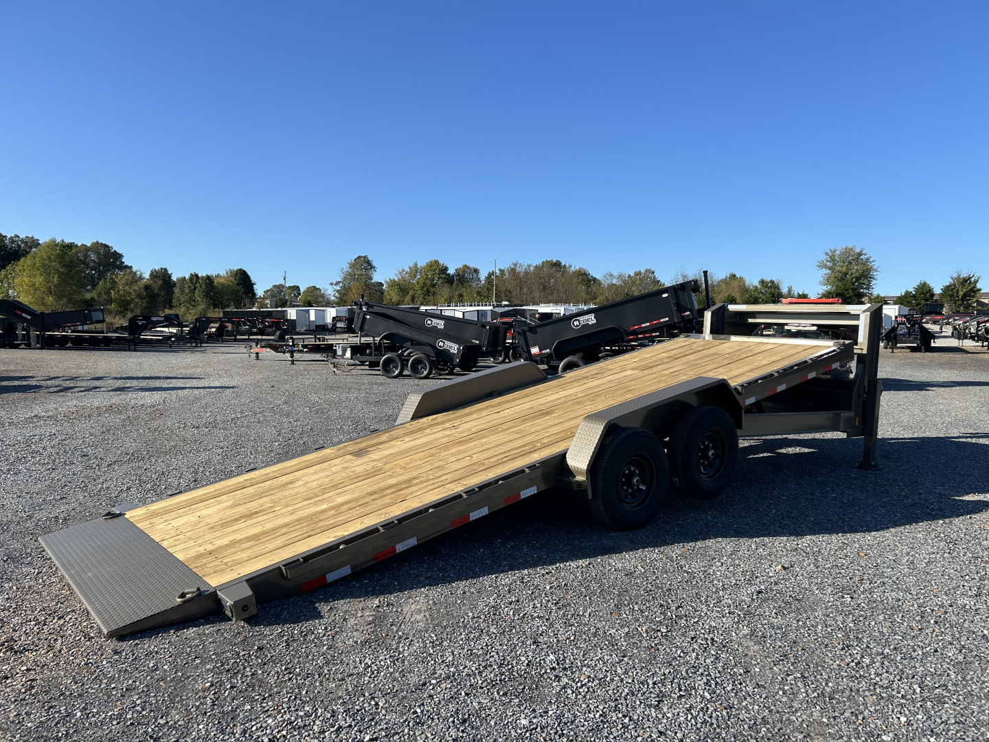 New 2026 Load Trail 83"X24' 14K Gooseneck Rapid Tilt Trailer