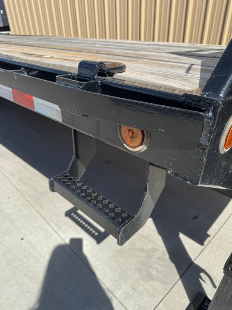 Used USED 2024 Iron Bull 102X25 EQUIPMENT TRAILER Deckover Trailer 14K GVWR MEGA RAMPS