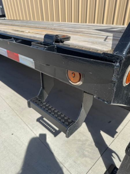 Used USED 2024 Iron Bull 102X25 EQUIPMENT TRAILER Deckover Trailer 14K GVWR MEGA RAMPS