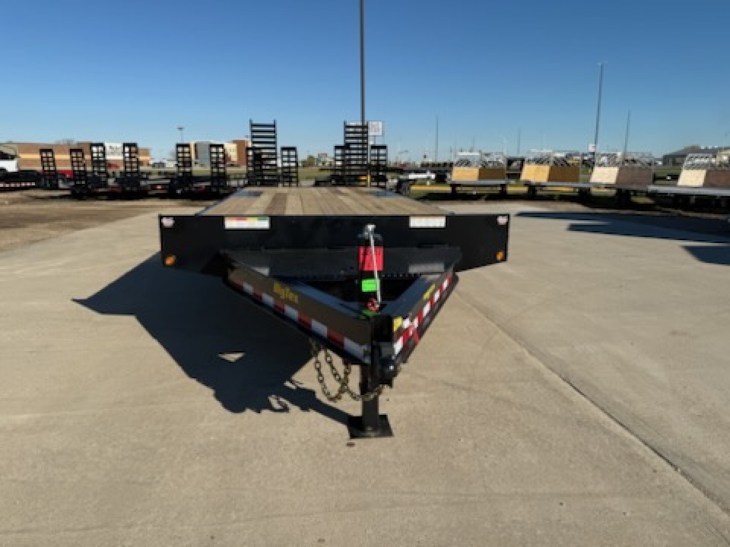 New 2026 Big Tex Trailers 14OA-24D3A-FRBK Flatbed Trailer Deck Over Equipment Trailer