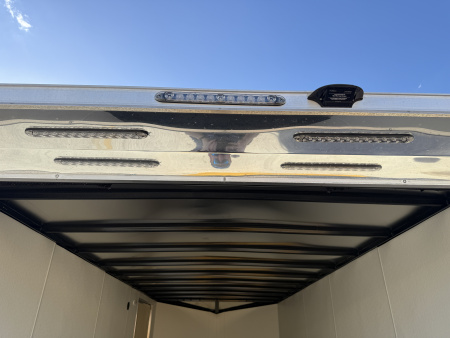 Used 2024 Forest River 8.5X20 10K Rear Ramp Door Cargo / Enclosed Trailer