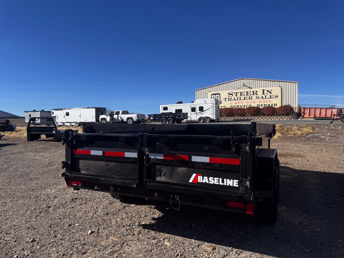 New 2026 Diamond C Trailers HDU208 HD 14' Dump Trailer