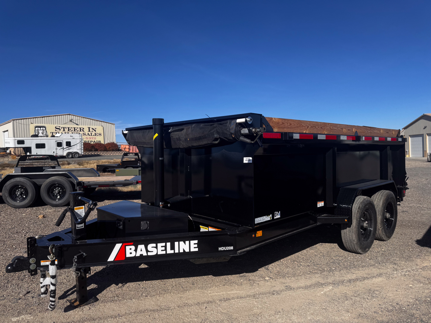 New 2026 Diamond C Trailers HDU208 HD 14' Dump Trailer