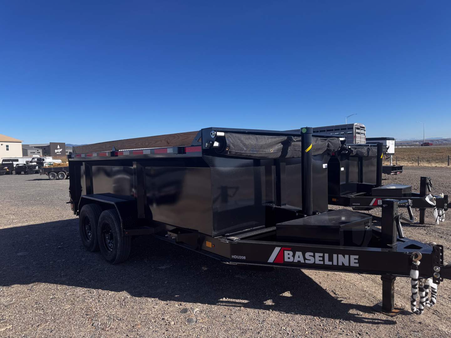 New 2026 Diamond C Trailers HDU208 HD 14' Dump Trailer