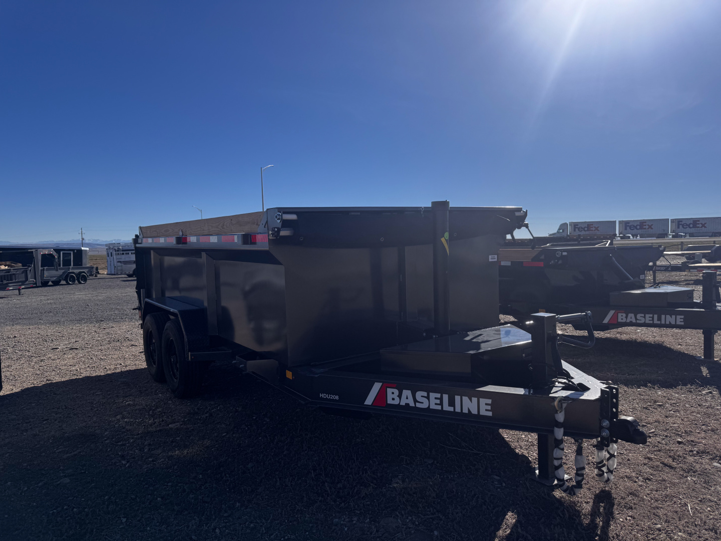 New 2026 Diamond C Trailers HDU208 HD 14' Dump Trailer