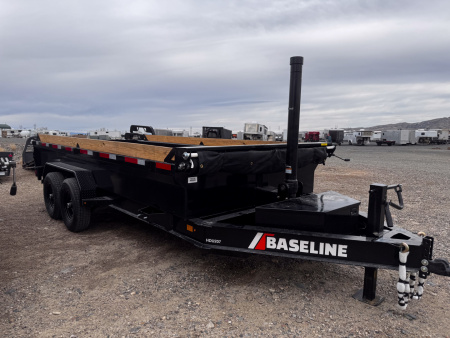New 2026 Diamond C Trailers HDU207 HD 16' Dump Trailer