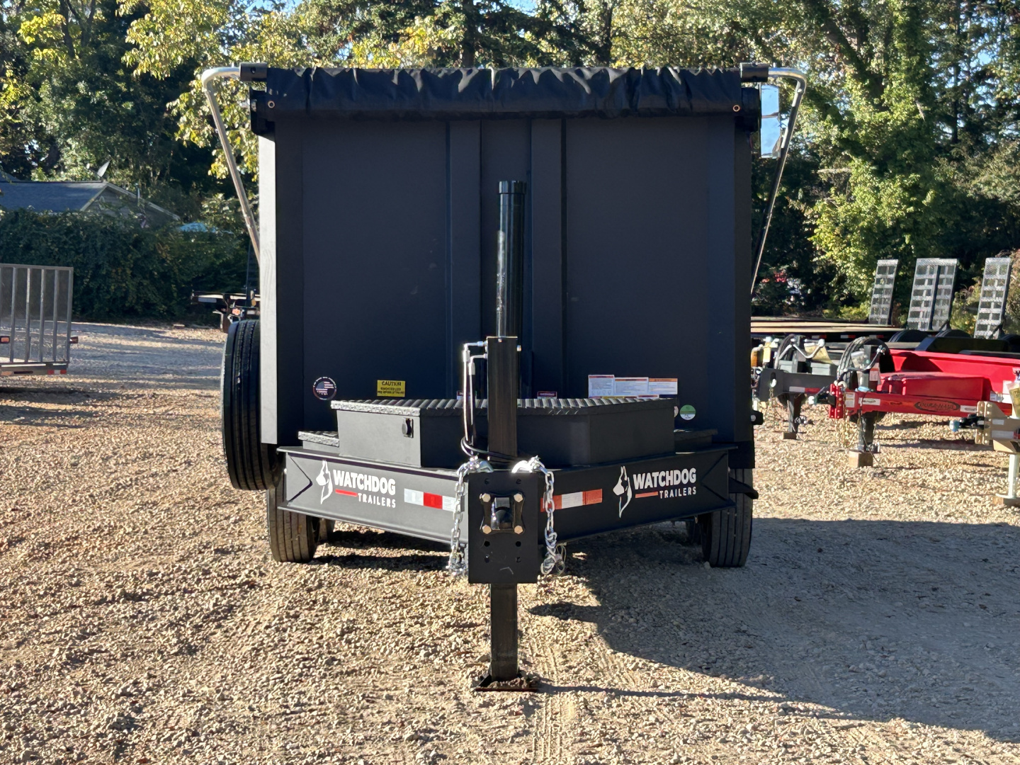 New 2026 Watchdog Trailers 7x16 22k Pro Series Dump Trailer